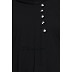 Arabian Kaftan- Black with checkered White stripes Arabian Kaftan- Black with checkered White stripes
